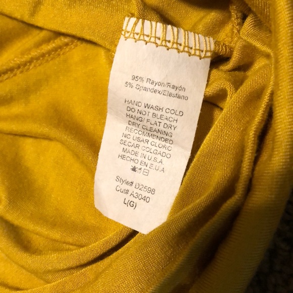 Mustard Dress - Picture 4 of 5